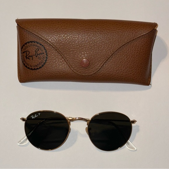 Ray-Ban Round Metal Sunglasses Polarized - Picture 1 of 4